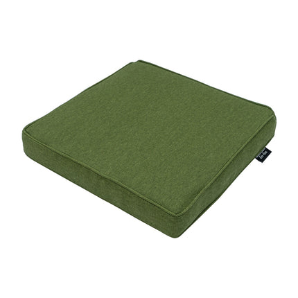 Luxussitzkissen ca. 40x40 cm Moos Green Canvas Eco+